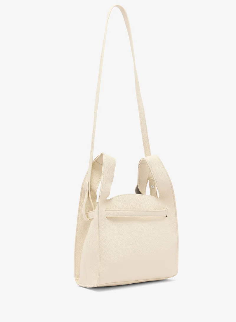 ايلا Bucket Bag With Silver Accent Crossbody